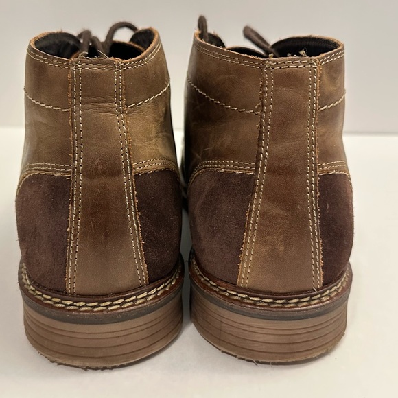 Structure Lionel Men's Leather Chukka Boots in Brown Size 9.5 - Picture 3 of 12